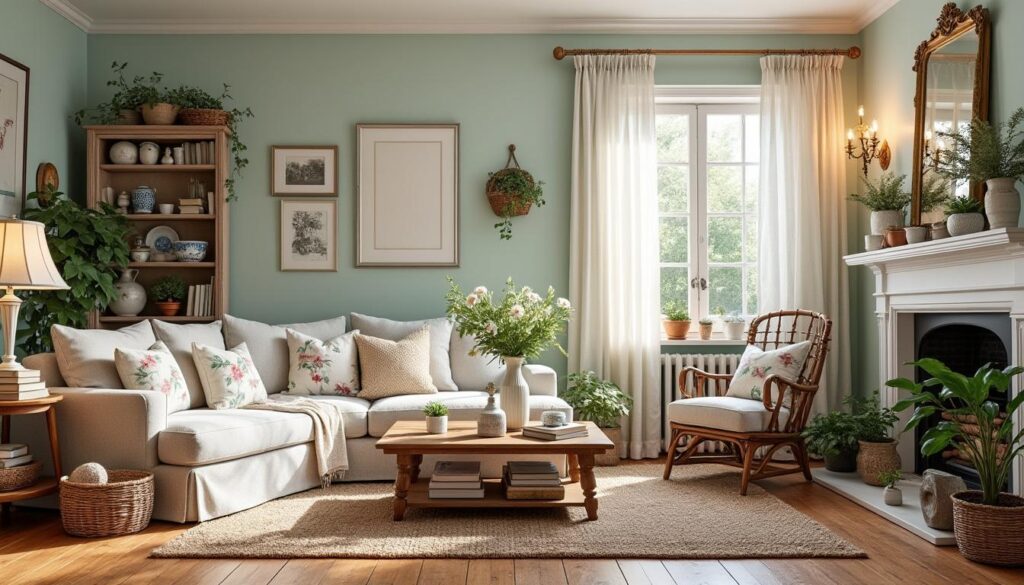 découvrez comment intégrer le style cottage chic dans votre salon en toute simplicité. nous vous dévoilons des astuces pratiques et des idées déco pour transformer votre espace sans tout bouleverser. créez une atmosphère chaleureuse et confortable avec des touches vintage et naturelles.