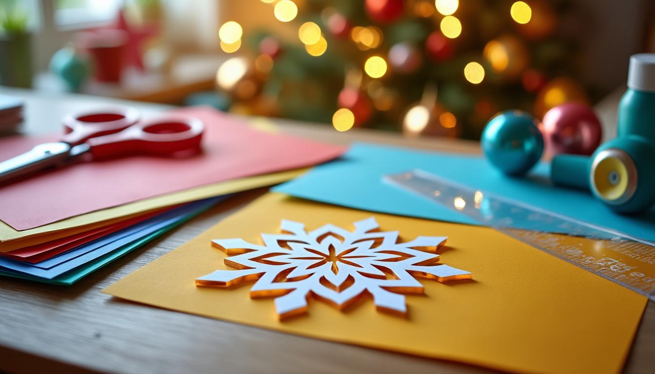 découvrez notre tutoriel facile pour fabriquer une décoration de noël en papier, alliant simplicité et élégance. suivez nos étapes claires et créez des ornements uniques pour embellir votre intérieur pendant les fêtes.