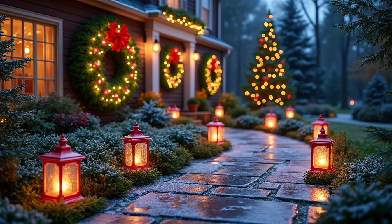 découvrez comment créer des décorations de noël extérieures durables et résistantes à la pluie grâce à nos conseils et astuces pratiques. transformez votre jardin en un véritable pays des merveilles hivernal tout en assurant la longévité de vos décorations.