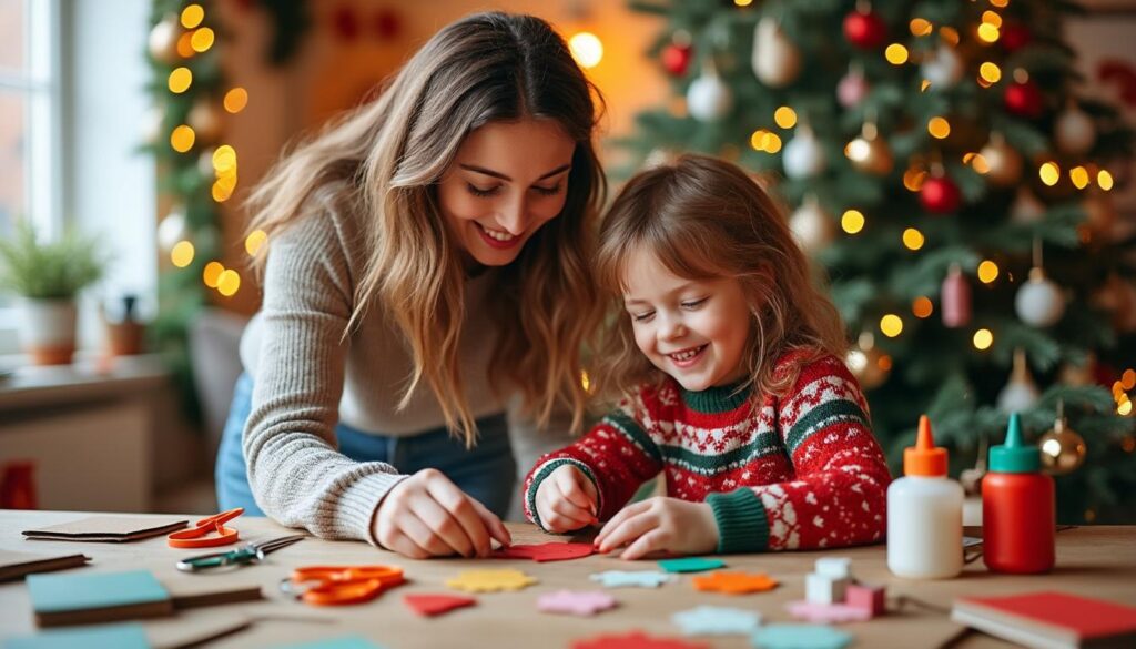 découvrez notre guide diy pour fabriquer une décoration de noël en carton avec vos enfants. un projet créatif et amusant qui stimulera l'imagination des plus petits tout en ajoutant une touche personnelle à vos fêtes de fin d'année.