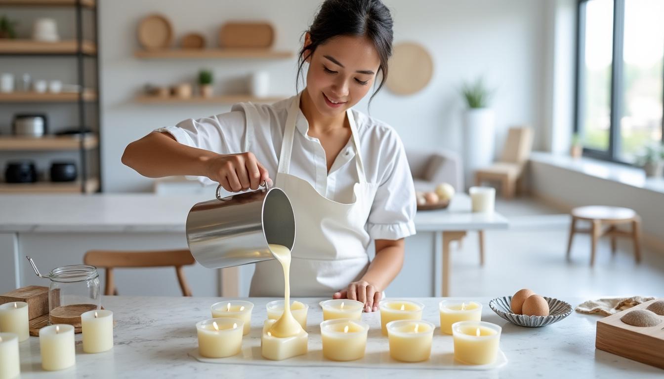 découvrez la belle mèche, votre spécialiste des bougies artisanales alliant design contemporain et artisanat de qualité. plongez dans un univers sensoriel unique où chaque création illumine votre espace tout en apportant une touche d'élégance.
