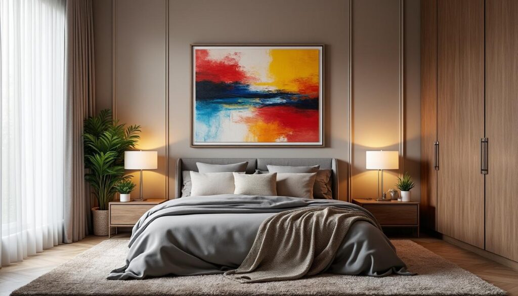 découvrez des idées inspirantes pour choisir la décoration murale au-dessus de votre lit dans la chambre parentale. transformez votre espace en un havre de paix avec des œuvres d'art, des miroirs, ou des panneaux décoratifs qui reflètent votre style et créent une ambiance chaleureuse.