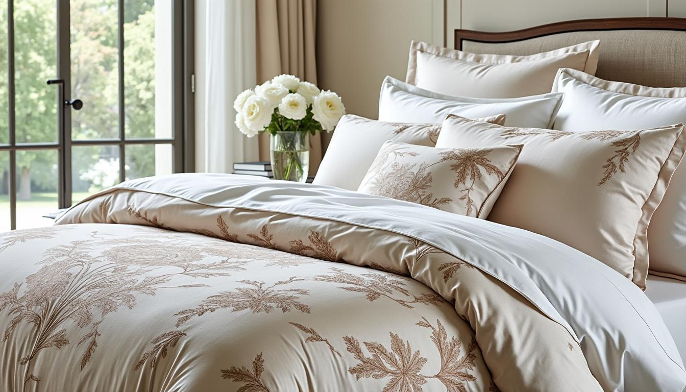 découvrez l'élégance à la française avec anne de solène, votre référence en linge de lit raffiné. offrez à votre chambre un style intemporel et une qualité exceptionnelle grâce à nos collections soigneusement conçues.