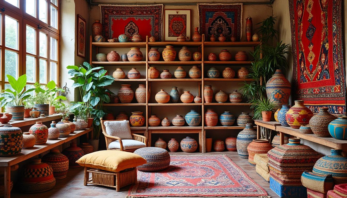 découvrez baba souk, votre boutique déco éclectique et artisanale. plongez dans un univers unique où se mêlent créations originales, objets de décoration et pièces artisanales pour embellir votre intérieur. faites le plein d'inspiration et dénichez des trésors uniques pour votre maison.